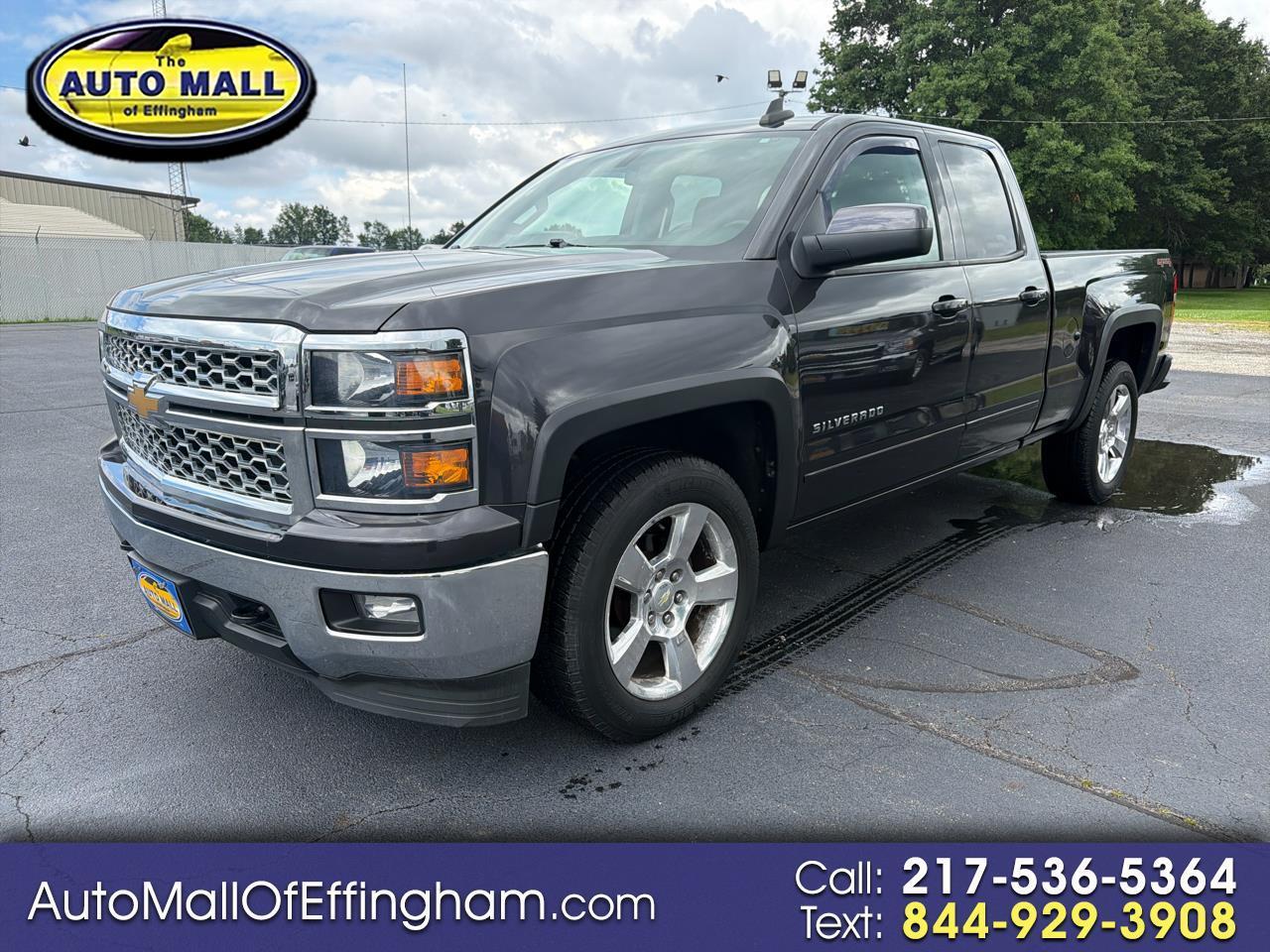 2015 Chevrolet Silverado 1500 4WD Double Cab 143.5" LT w/1LT