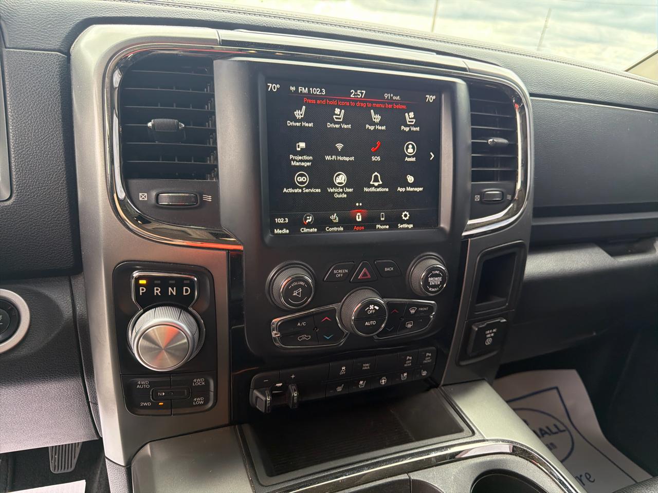 RAM 1500 Night 4x4 Crew Cab 5'7" Box *Ltd Avail* 2018