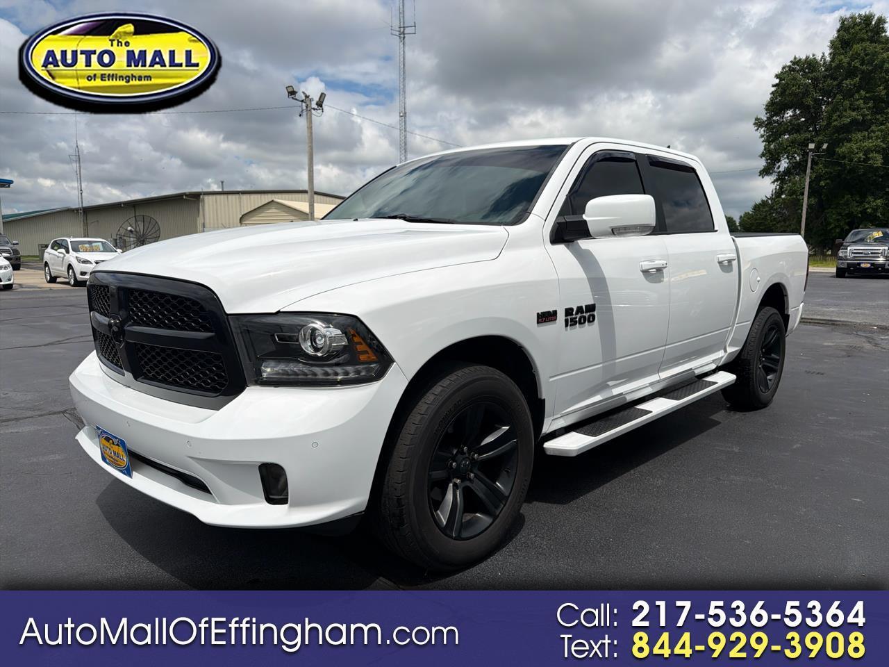 RAM 1500 Night 4x4 Crew Cab 5'7" Box *Ltd Avail* 2018