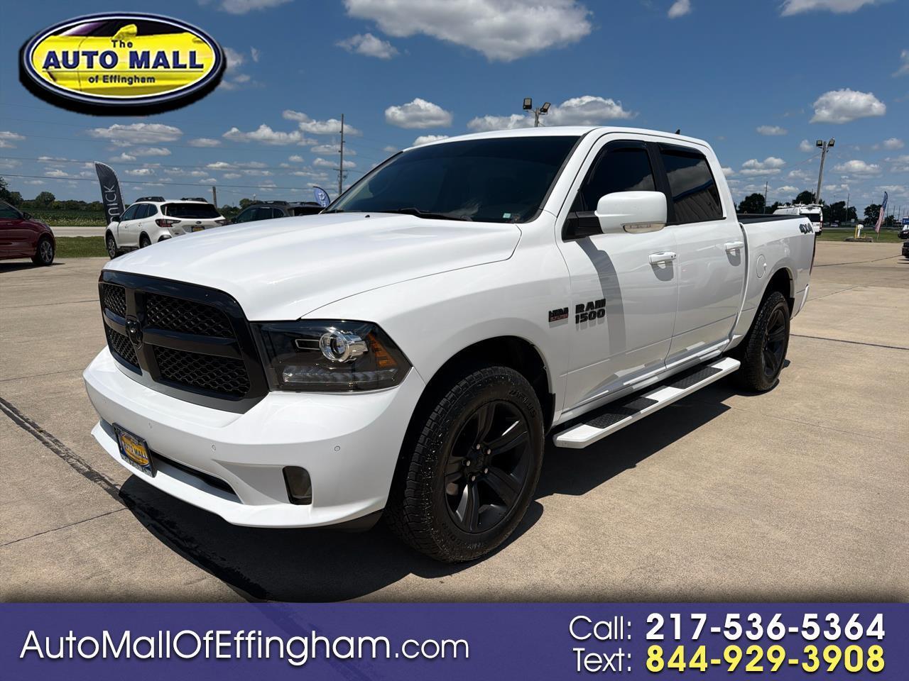 2018 RAM 1500 Night 4x4 Crew Cab 5'7" Box *Ltd Avail*