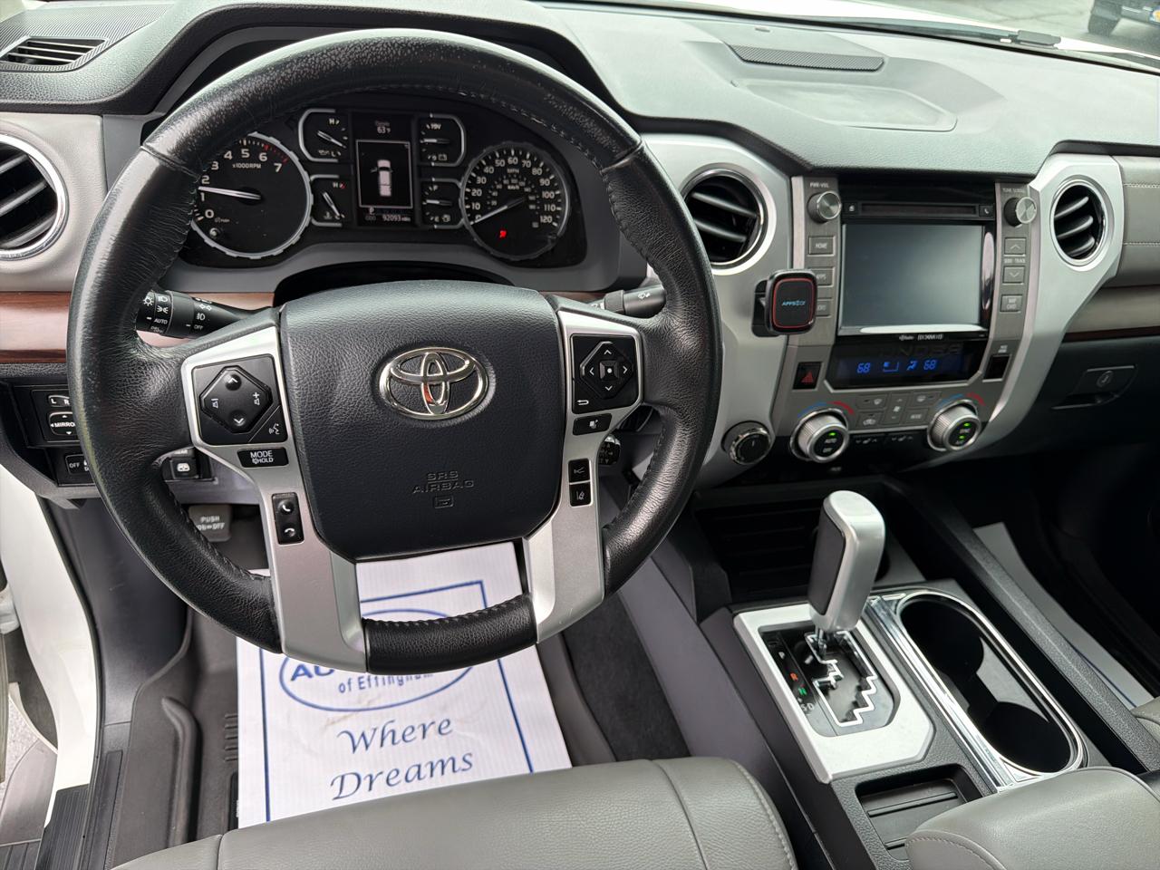 Toyota Tundra 4WD 1794 Edition CrewMax 5.5' Bed 5.7L FFV (Natl) 2018