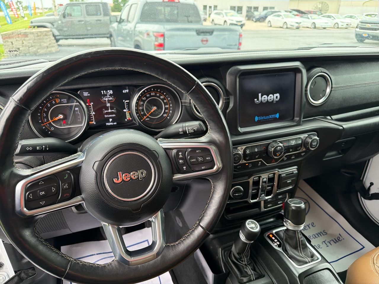 Jeep Gladiator Overland 4x4 2020