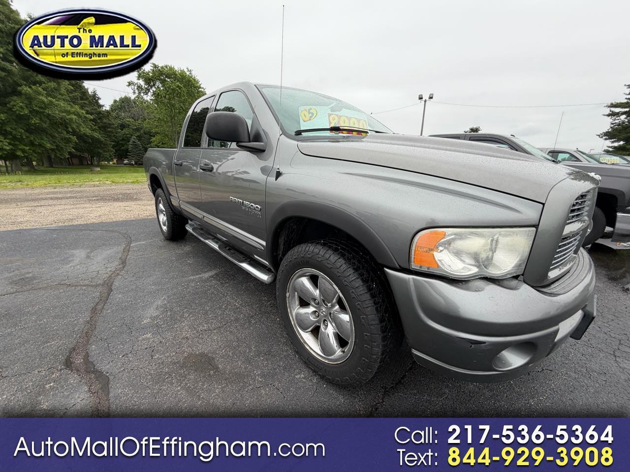 Dodge Ram 1500 4dr Quad Cab 140.5" WB 4WD SLT 2005