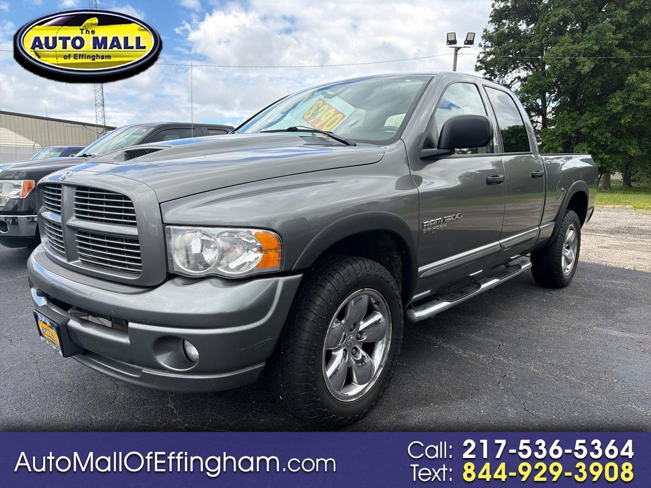 Dodge Ram 1500 4dr Quad Cab 140.5" WB 4WD SLT 2005