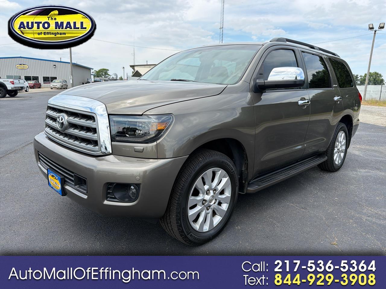 Toyota Sequoia 4WD 5.7L FFV Platinum (Natl) 2015