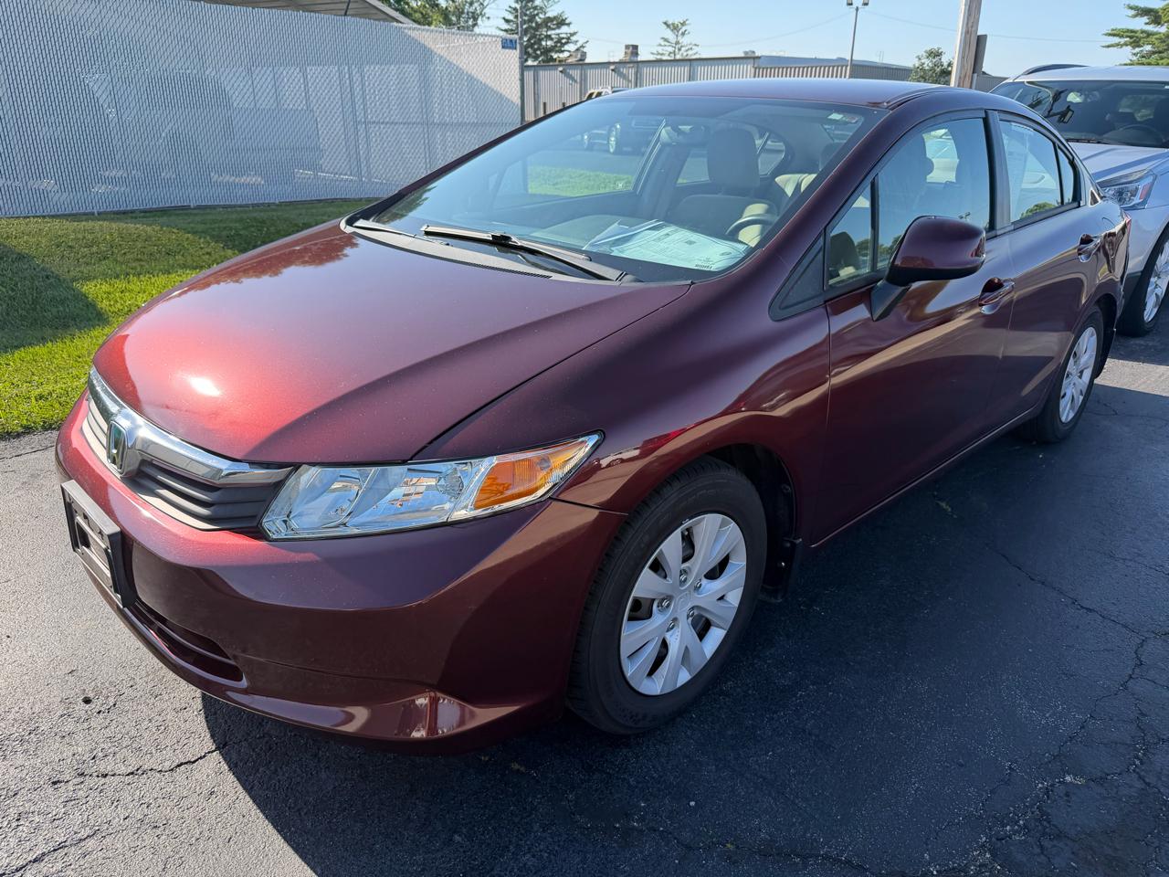 Honda Civic Sdn 4dr Auto LX 2012