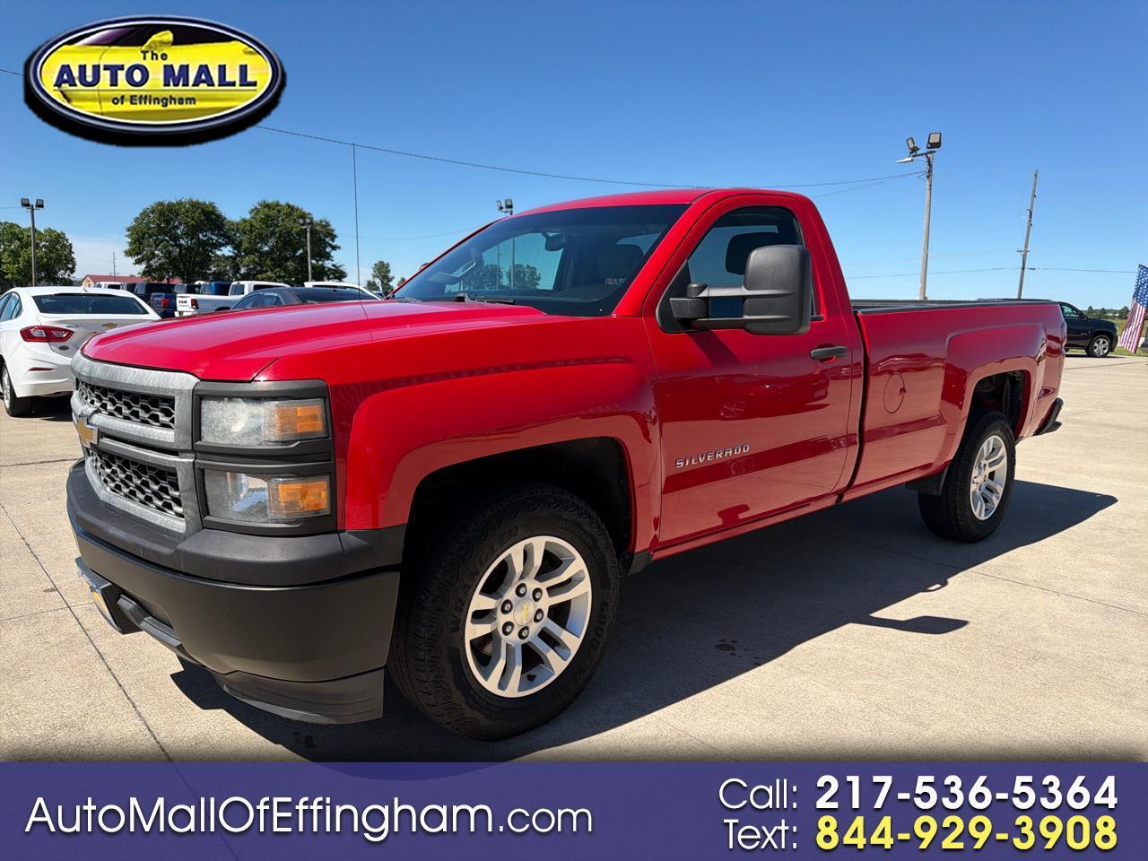 2014 Chevrolet Silverado 1500 2WD Reg Cab 133.0" Work Truck w/1WT