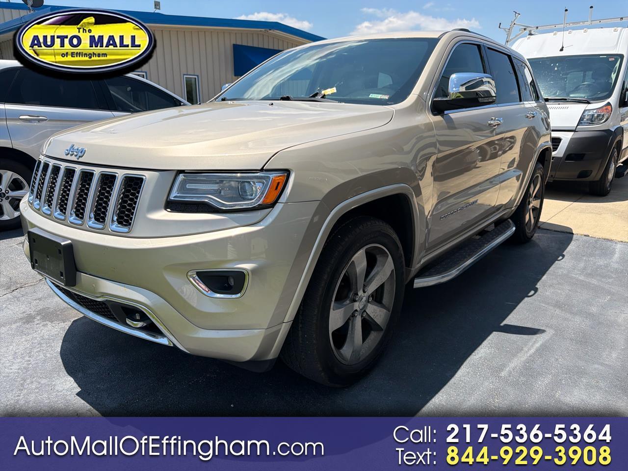 Jeep Grand Cherokee 4WD 4dr Overland 2014