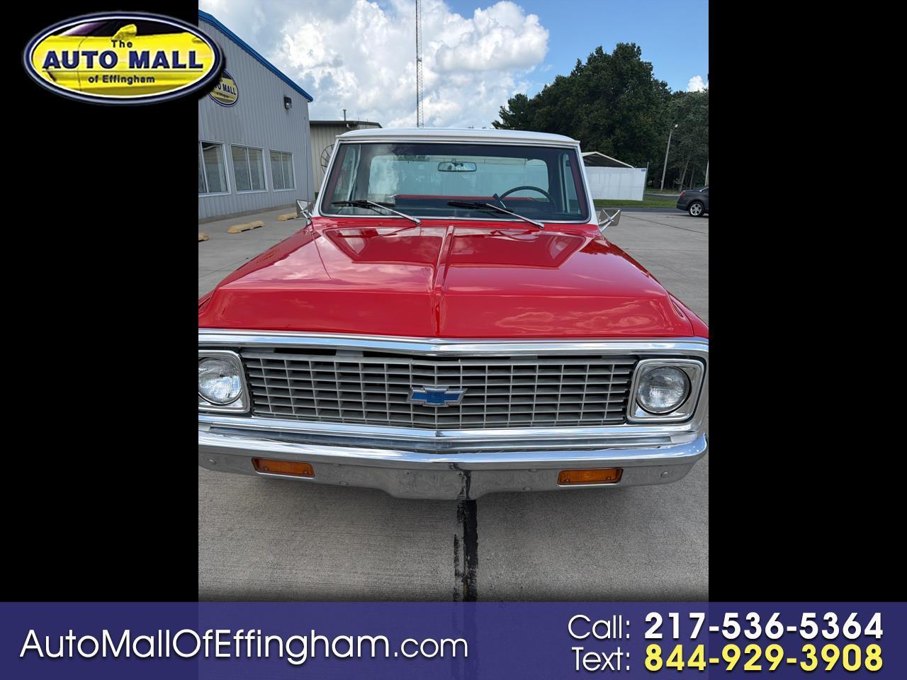 1972 Chevrolet 1/2 Ton Pickups Fleetside 131.5"