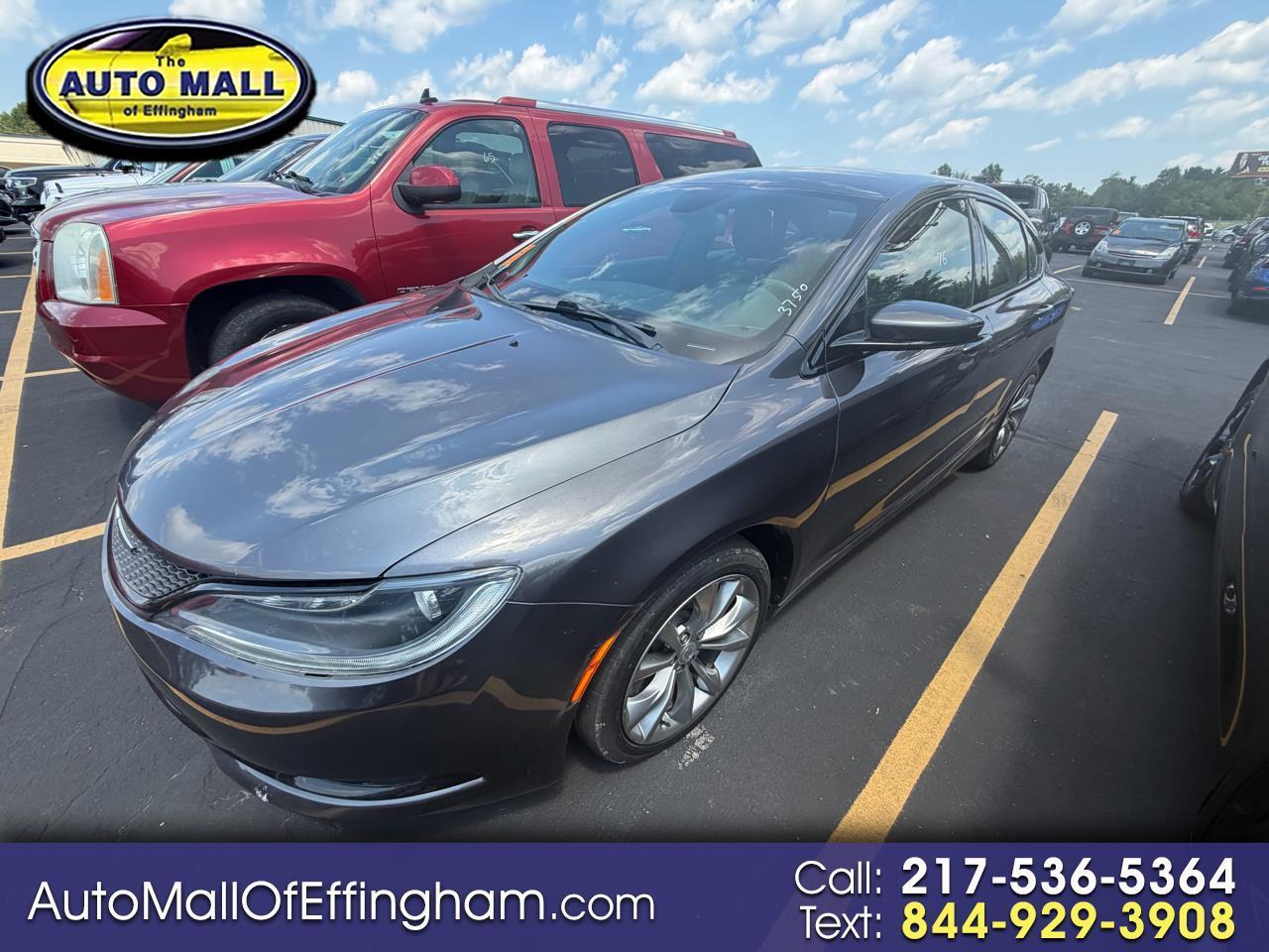 2016 Chrysler 200 4dr Sdn S AWD