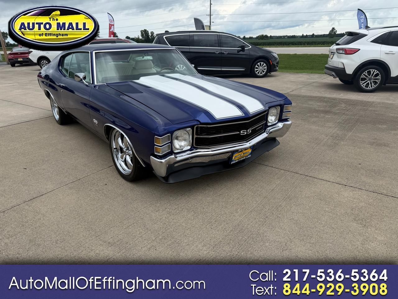 1971 Chevrolet Chevelle Malibu SS black