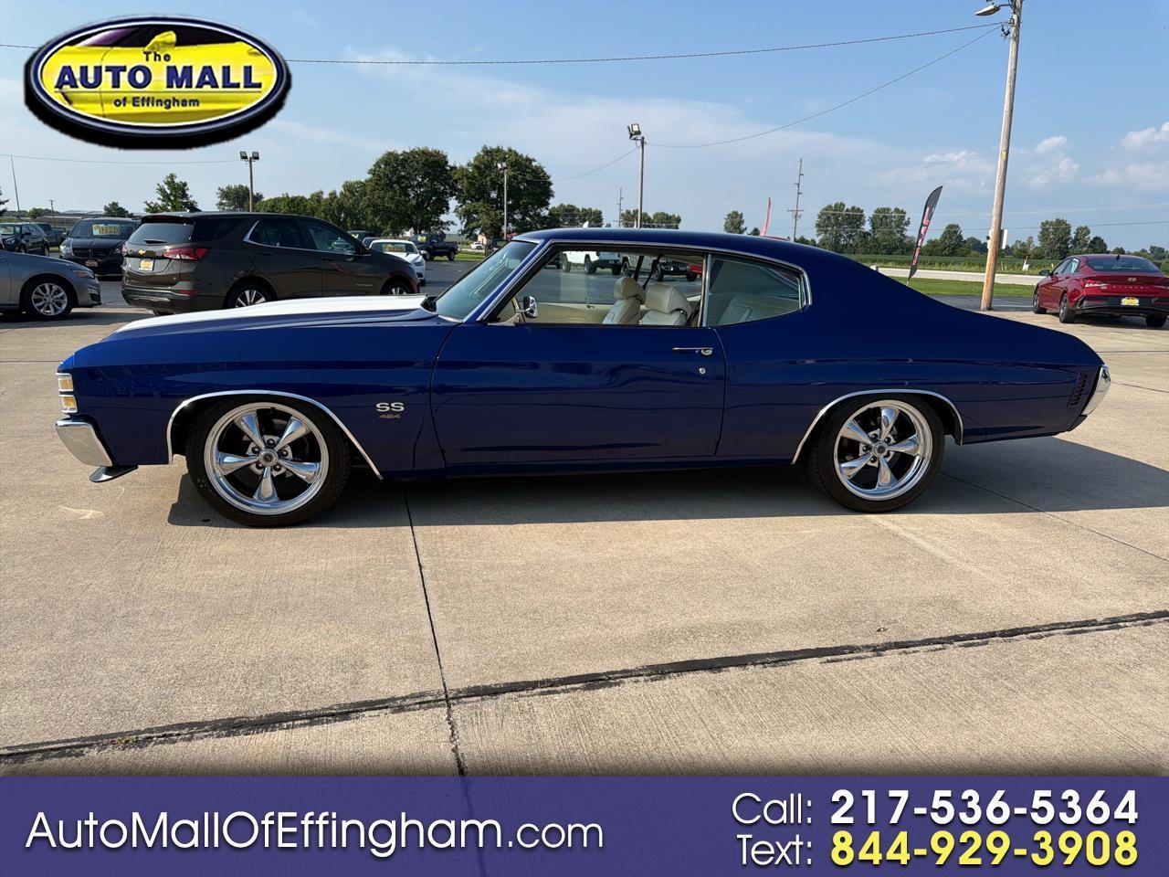 1971 Chevrolet Chevelle Malibu SS black