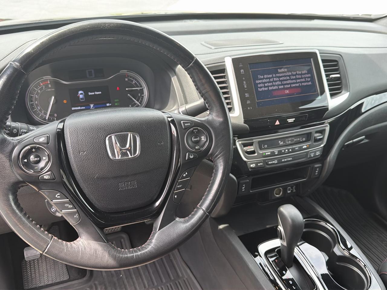 Honda Ridgeline Black Edition 4x4 Crew Cab 5.3' Bed 2017