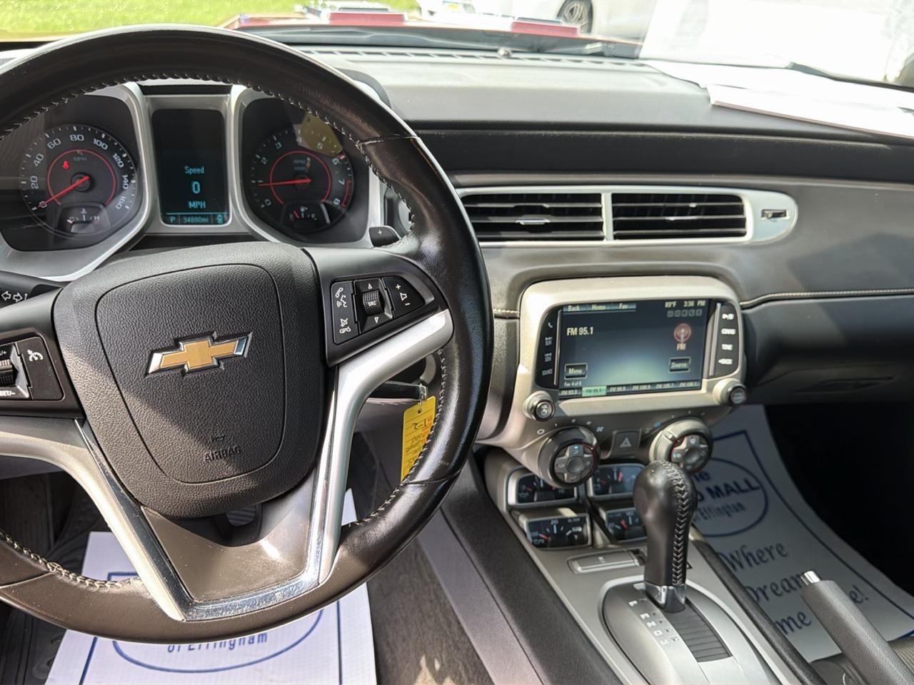 Chevrolet Camaro 2dr Cpe LT w/1LT 2015