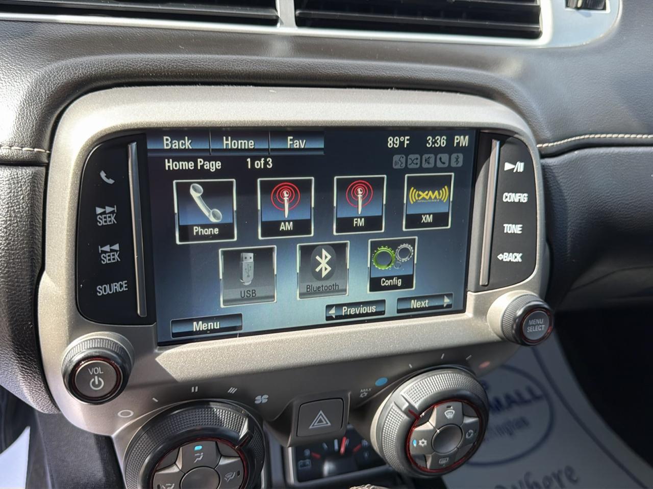 Chevrolet Camaro 2dr Cpe LT w/1LT 2015