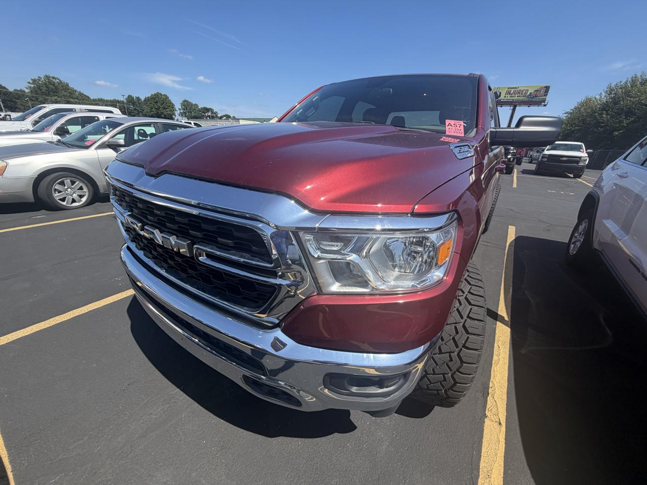RAM 1500 Big Horn 4x4 Crew Cab 5'7" Box 2022