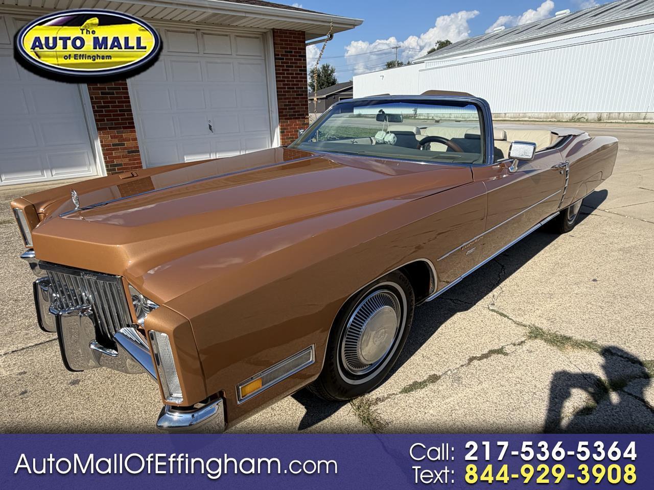 1971 Cadillac Eldorado 2dr Convertible