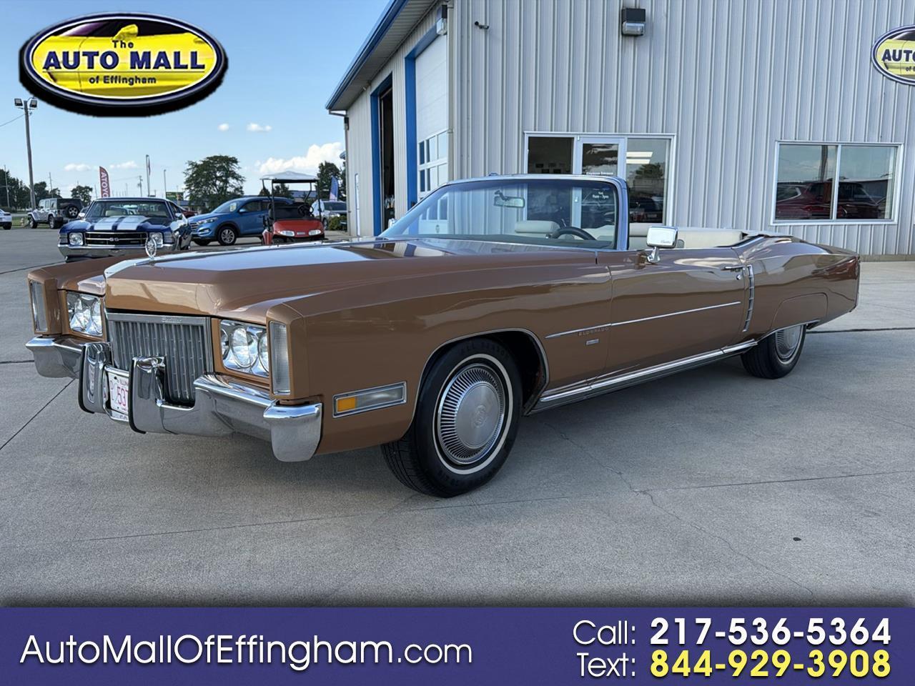1971 Cadillac Eldorado 2dr Convertible