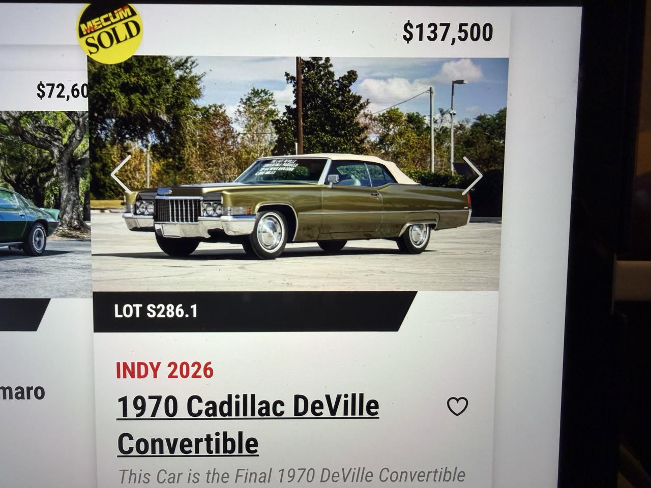 Cadillac Eldorado  1971