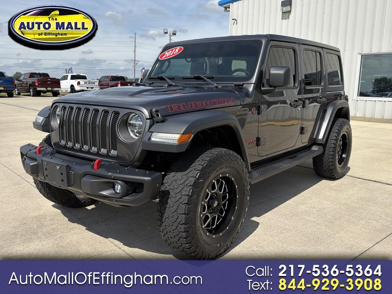 2018 Jeep Wrangler Unlimited Rubicon 4x4