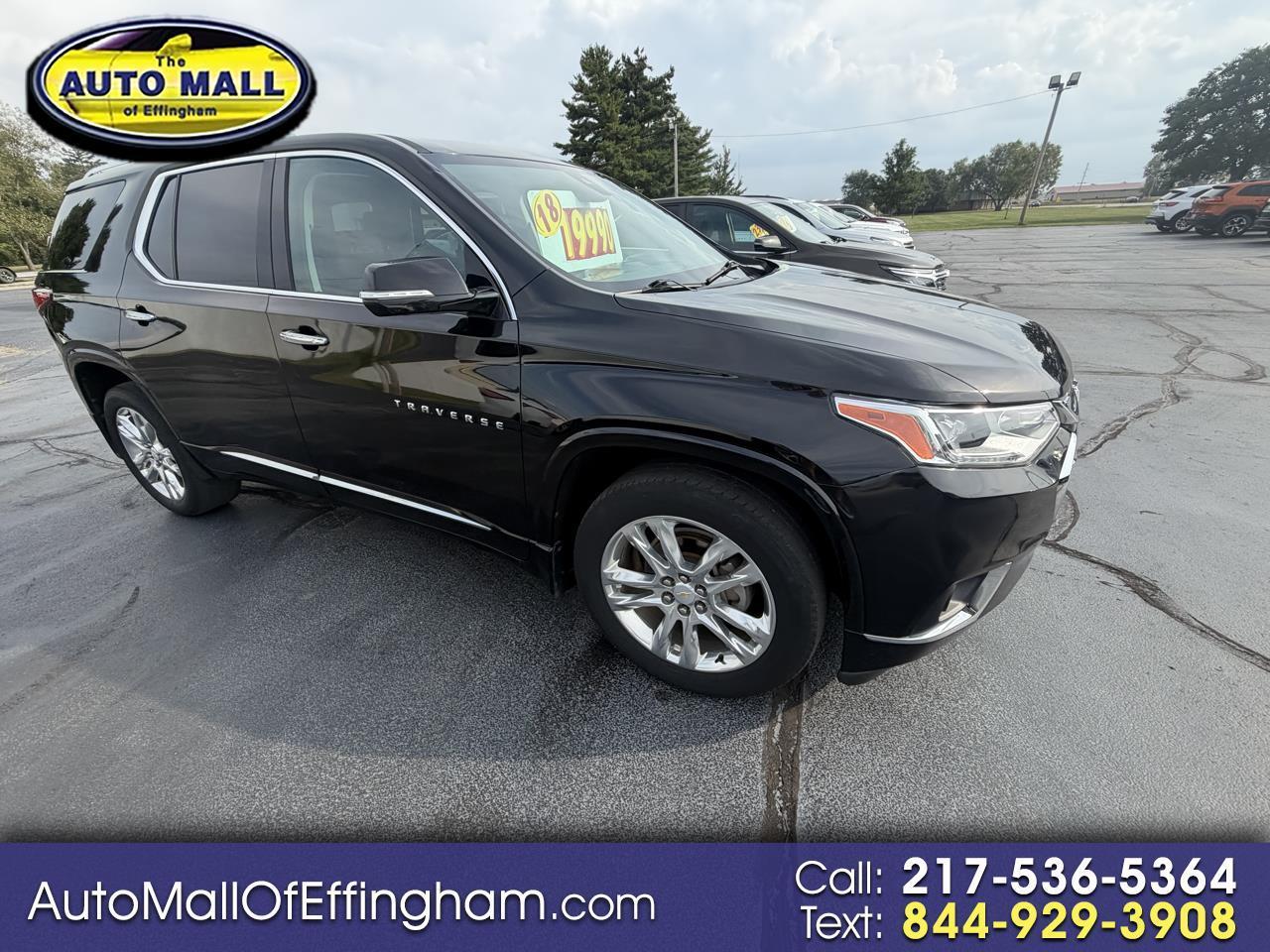 2018 Chevrolet Traverse AWD 4dr High Country w/2LZ