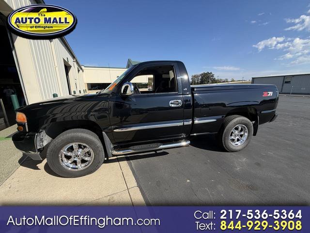 Black 2000 GMC Sierra 1500 Pickup Truck Four-Wheel Drive 4-Speed Automatic