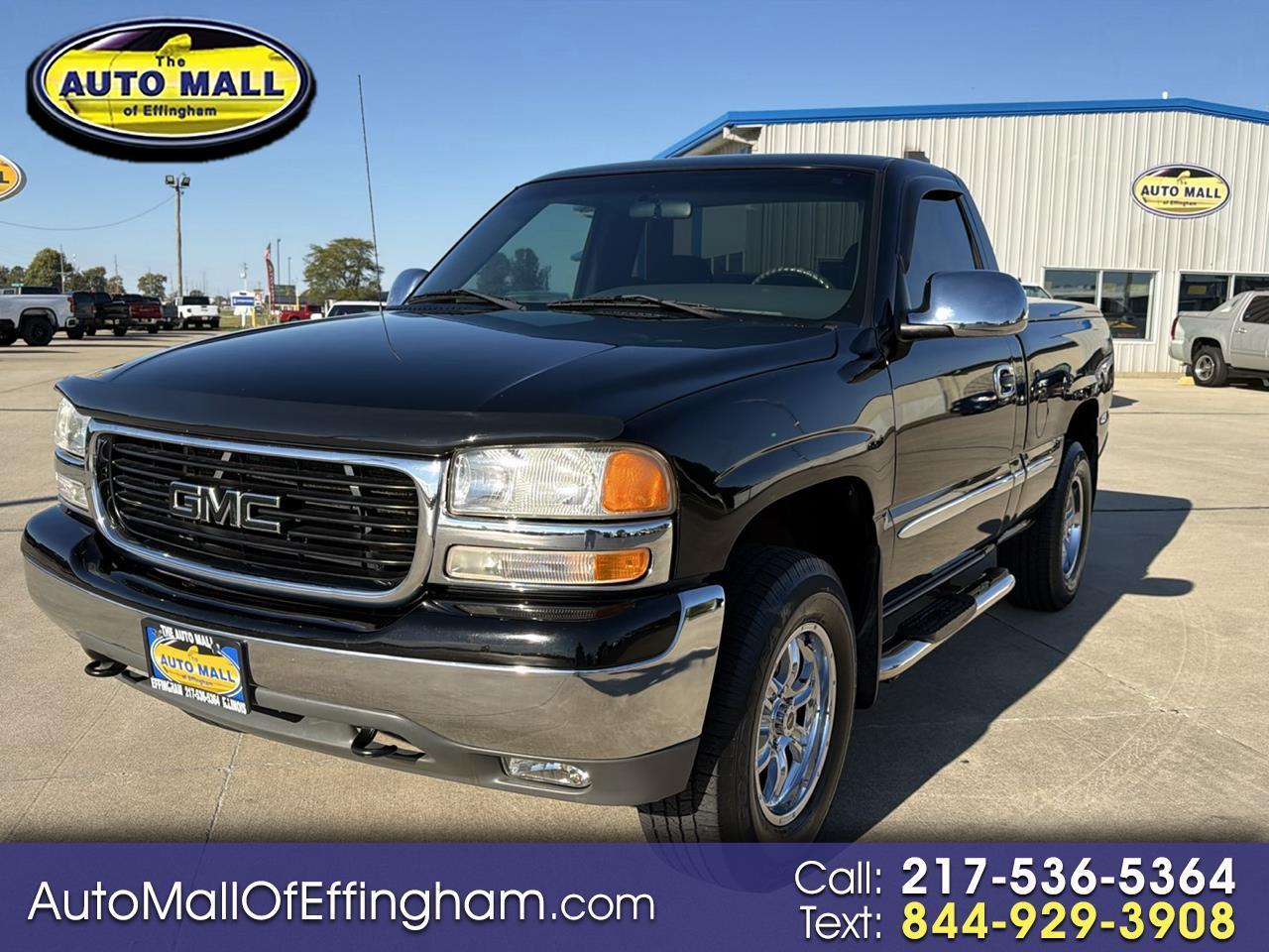 2000 GMC New Sierra 1500 Reg Cab 119.0" WB 4WD SLE