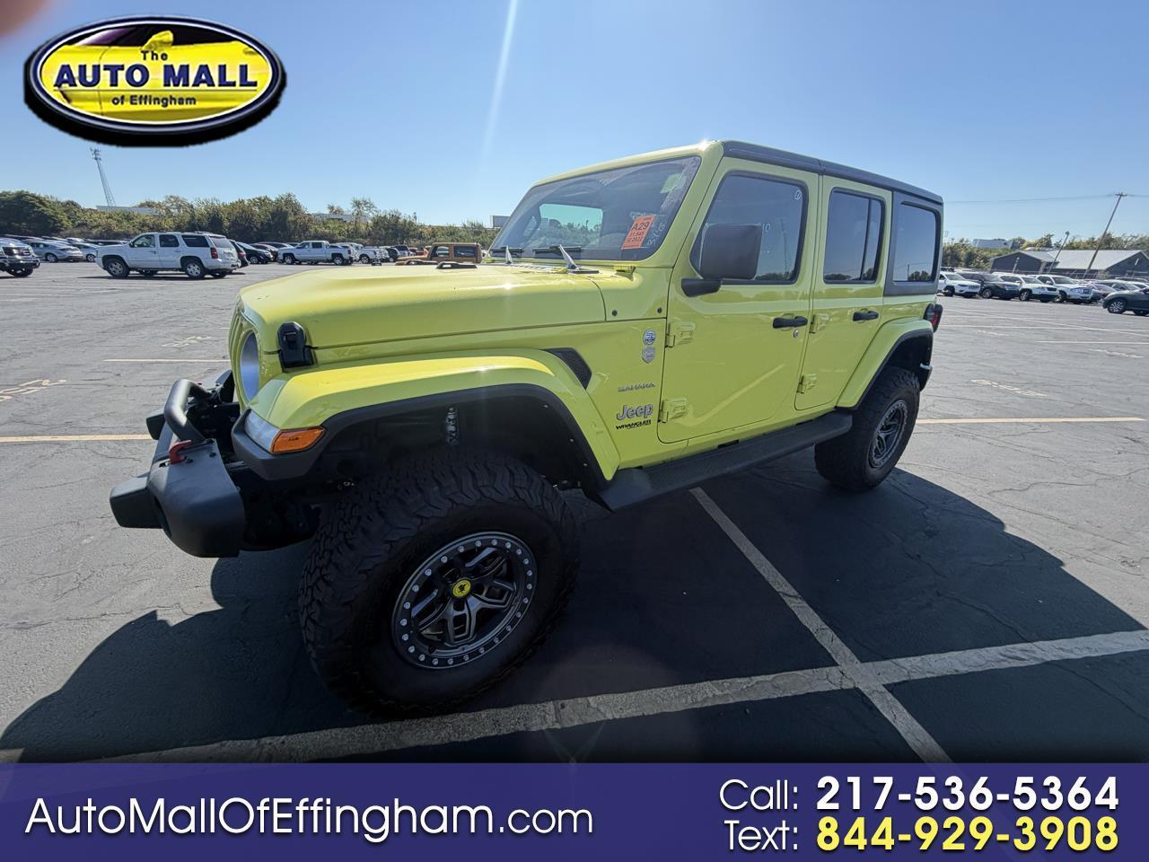 Jeep Wrangler Unlimited Sahara 4x4 2022
