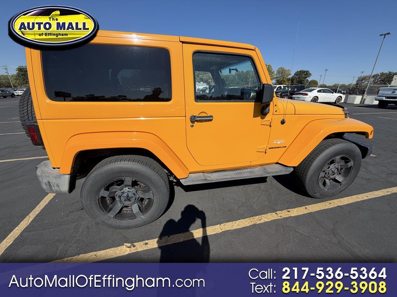 Jeep Wrangler 4WD 2dr Sahara 2012