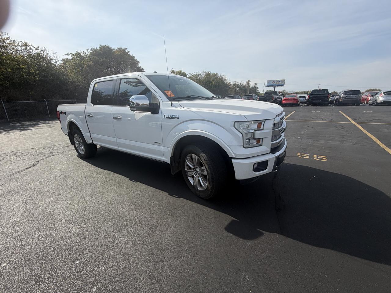 Ford F-150 4WD SuperCrew 145" Platinum 2016