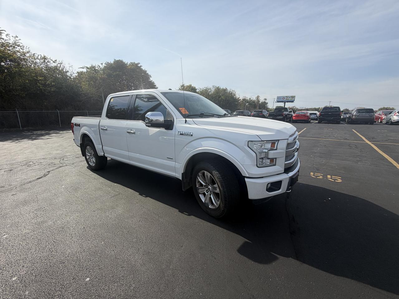 Ford F-150 4WD SuperCrew 145" Platinum 2016