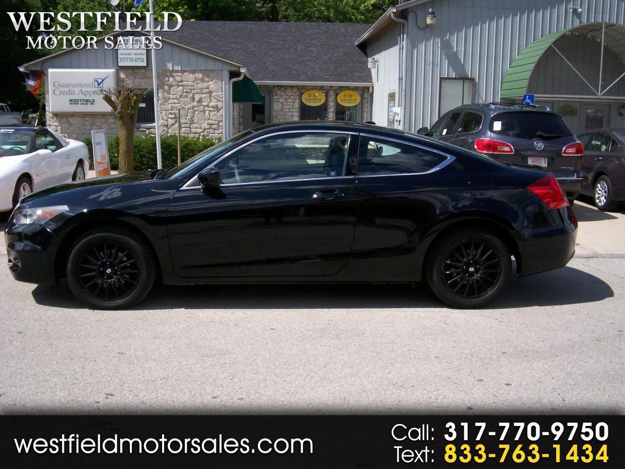 Used 2012 Honda Accord EXL Coupe AT for Sale in Noblesville IN 46060