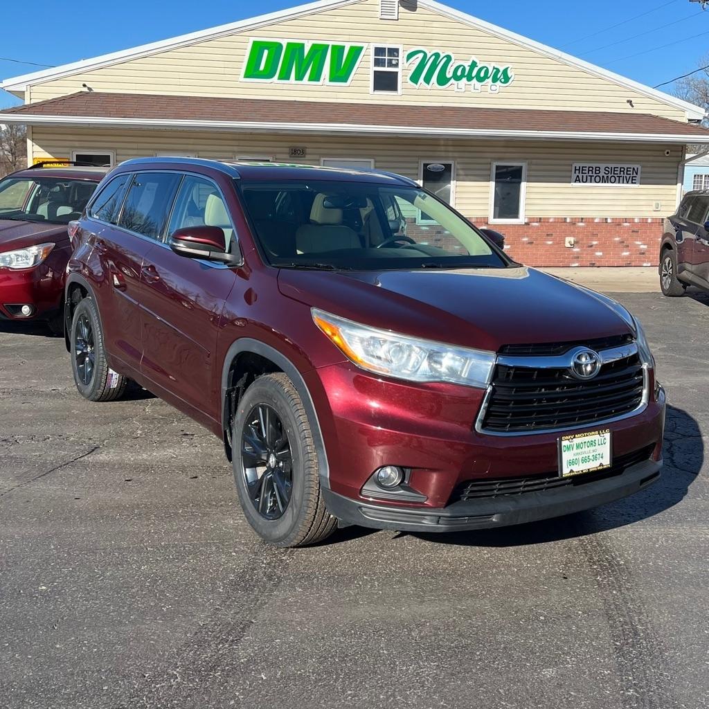 Toyota Highlander XLE AWD V6 2015