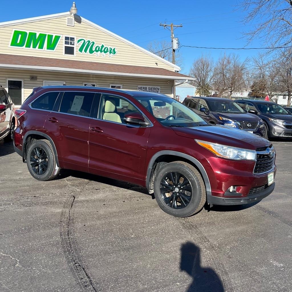 Toyota Highlander XLE AWD V6 2015
