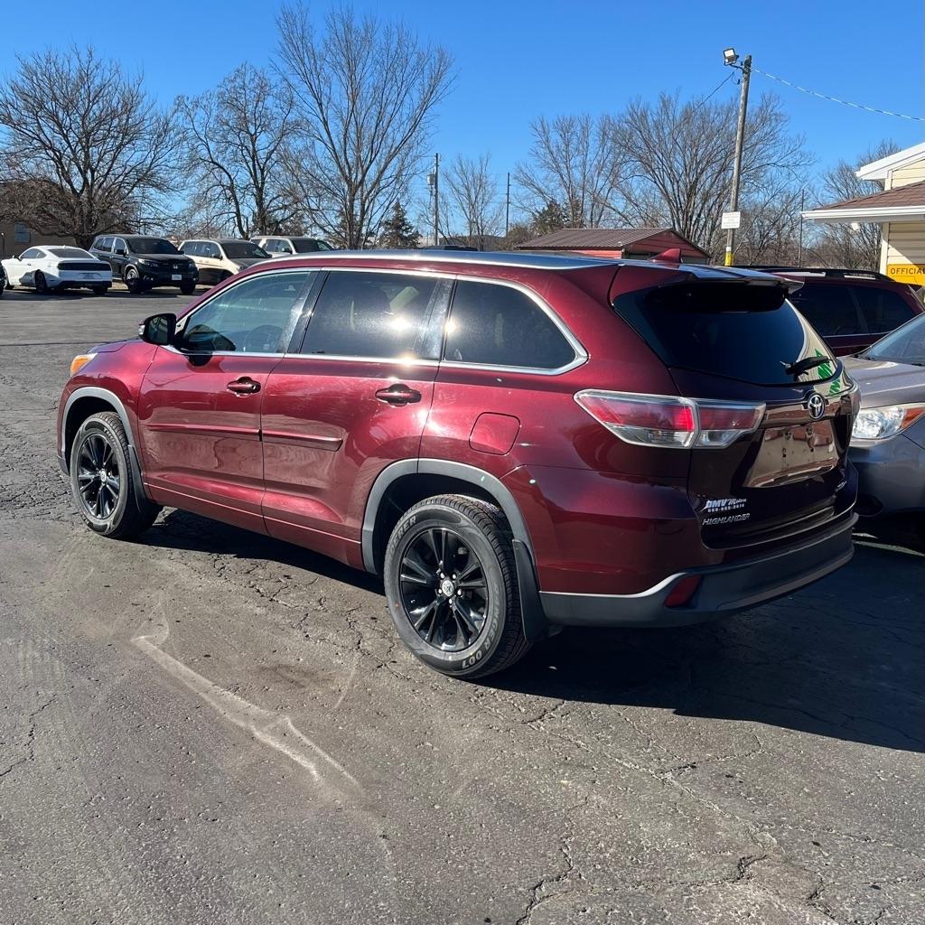 Toyota Highlander XLE AWD V6 2015