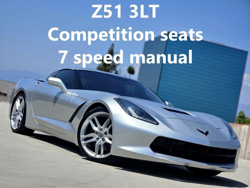 2015 Chevrolet Corvette Z51 3LT Coupe Manual