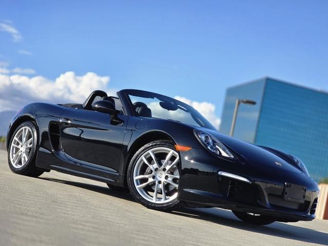 Black 2014 Porsche Boxster RWD Convertible Rear-Wheel Drive Automatic