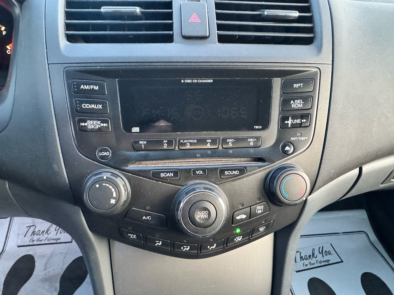 Honda Accord EX Sedan with Side Curtain Airbags 2004