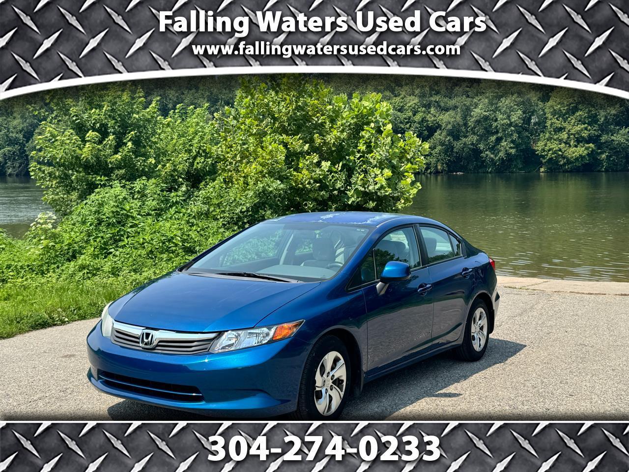 Honda Civic LX Sedan 5-Speed AT 2012