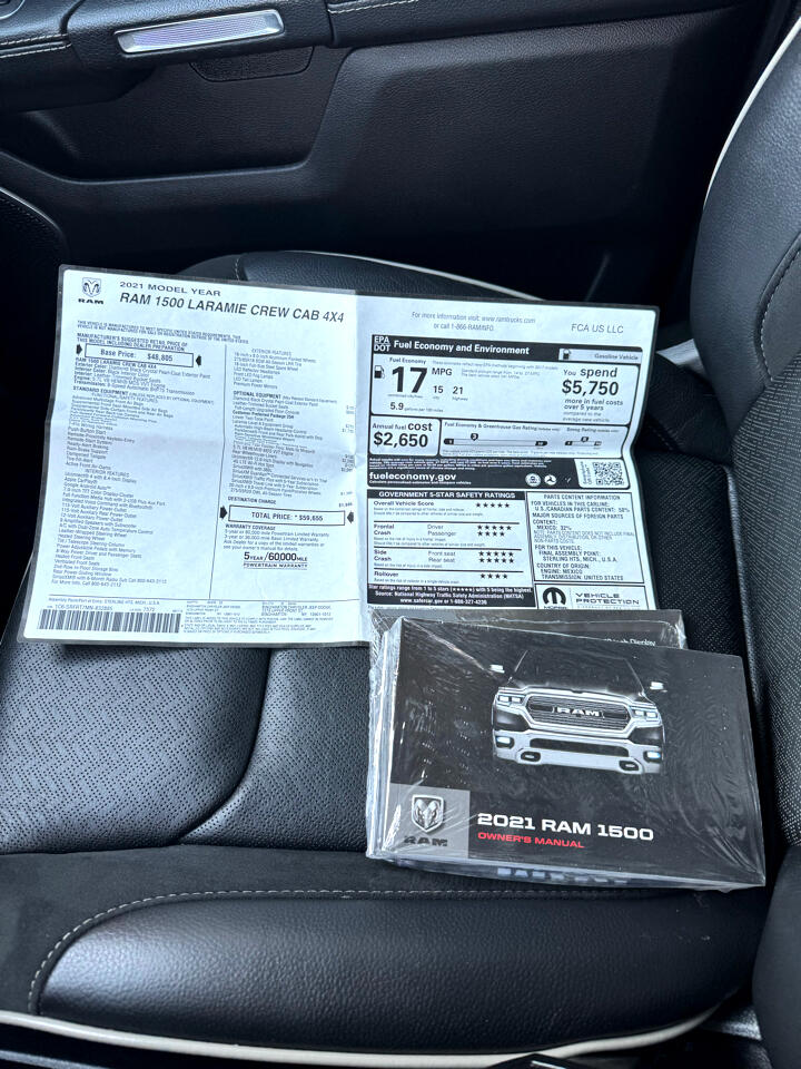 RAM 1500  2021