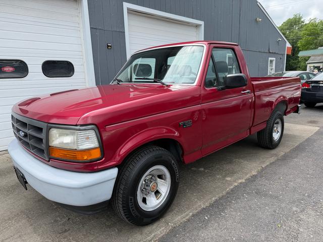 Electric Red Clearcoat Metallic 1994 Ford F-150 XL SB Pickup Truck Rear-Wheel Drive Automatic