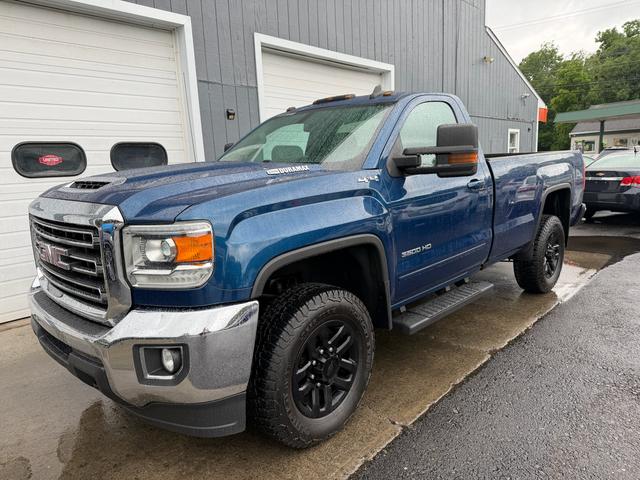 Stone Blue Metallic 2018 GMC Sierra 3500HD Pickup Truck Four-Wheel Drive Automatic
