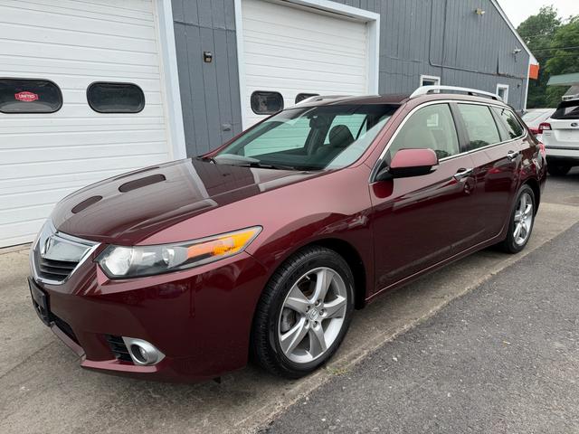 Basque Red Pearl 2012 Acura TSX Wagon Front-Wheel Drive Automatic