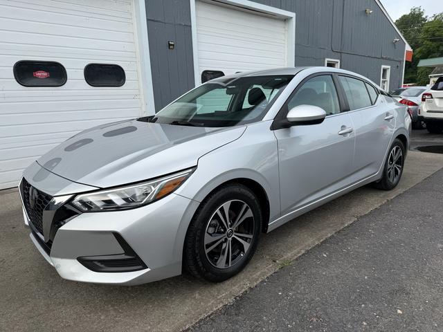 Brilliant Silver 2022 Nissan Sentra Sedan Front-Wheel Drive Automatic