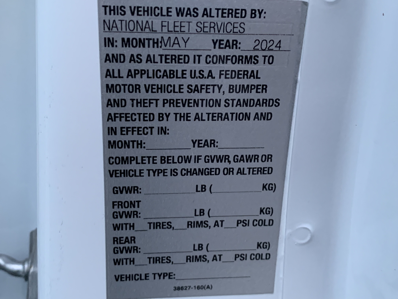 Ford Transit Cargo Van T-250 130" Low Rf 9070 GVWR RWD 2024