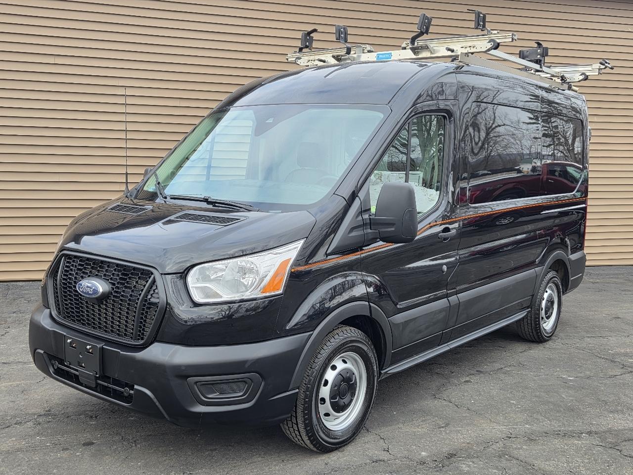 Ford Transit Cargo Van T-150 130" Med Rf 8670 GVWR RWD 2021