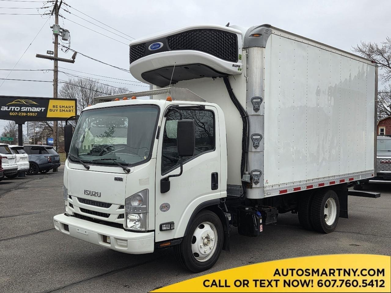 2019 Isuzu NPR HD DSL REG 132.5" WB WHITE CAB IBT AIR PWL