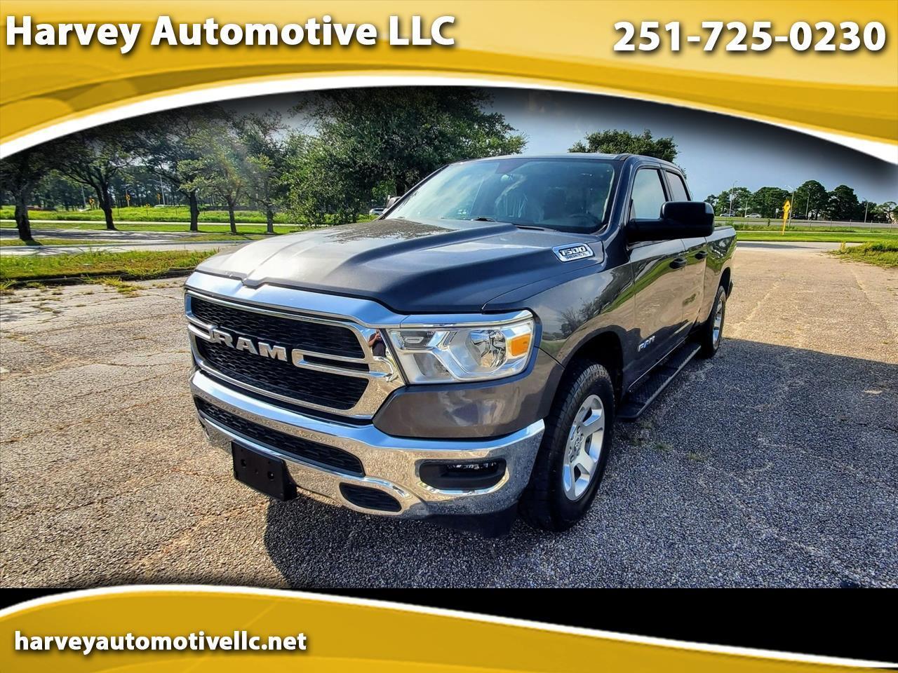 RAM 1500 Tradesman 4x4 Quad Cab 6'4" Box 2019