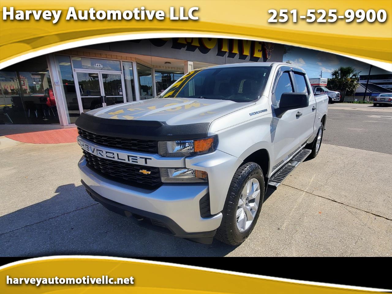 2019 Chevrolet Silverado 1500 Custom Crew Cab Short Box 4WD