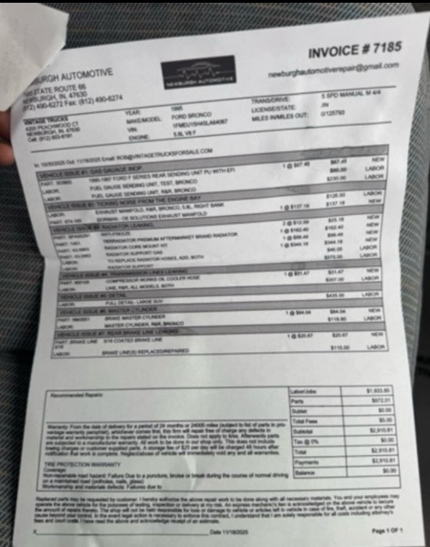 Ford Bronco XLT 1995
